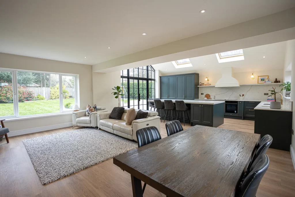 Open-plan Kitchen and Living Room Gerrards Cross