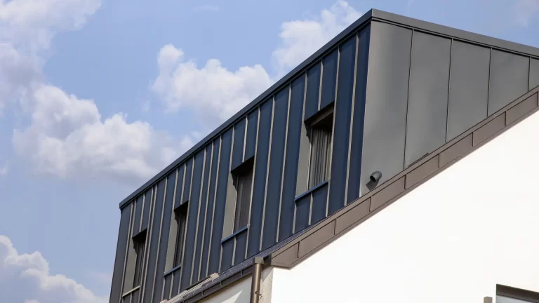 Dormer Loft Conversion with Standing Seam Cladding