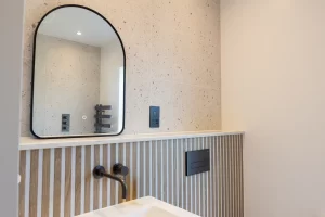 Home Extension Project in Pinner London Bathroom Mirror