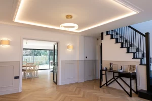 Home Extension Project in Pinner London Entrance Area and Stairs