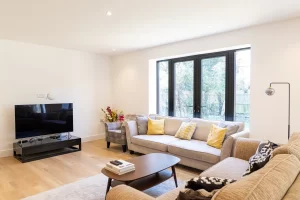 Home Extension Project in Pinner London Living Room Sofas