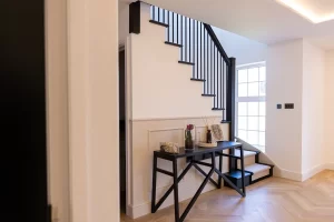 Home Extension Project in Pinner London Staircase from Downstairs